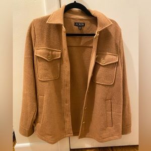 J Crew Brown Shacket